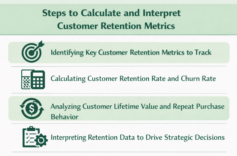 Steps to Calculate and Interpret Customer Retention Metrics