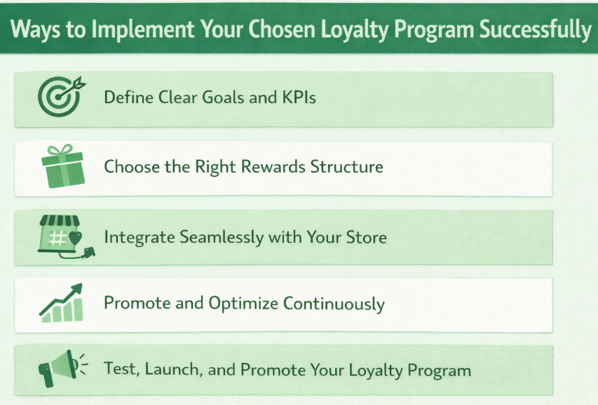Ways to Implement Your Chosen Loyalty Program Successfully