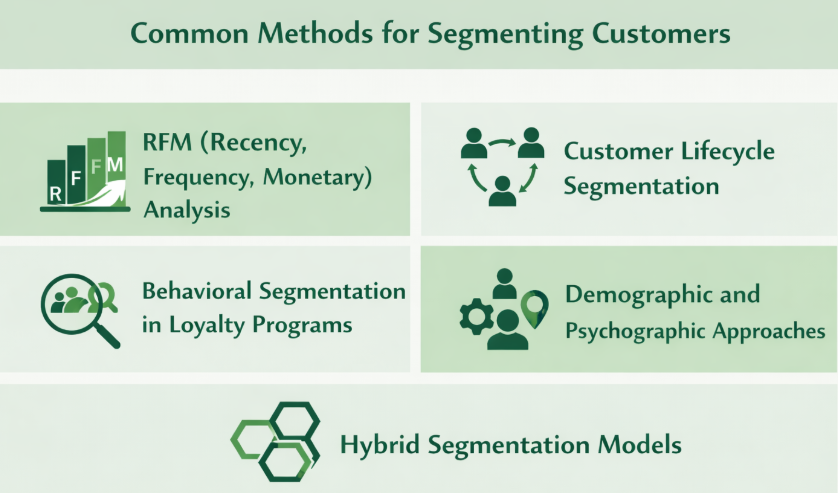 Common Methods for Segmenting Customers