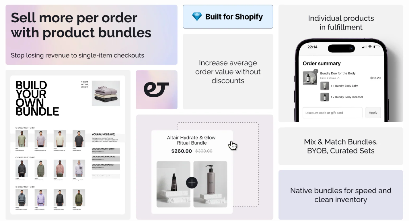 Bundly - Mix & Match Builder