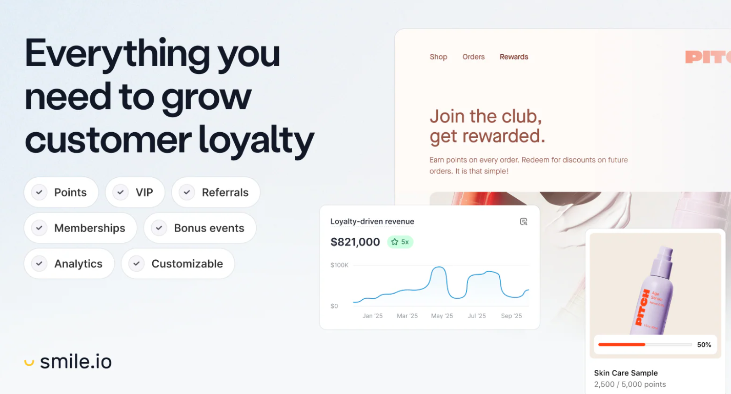 Smile: Loyalty Program Rewards