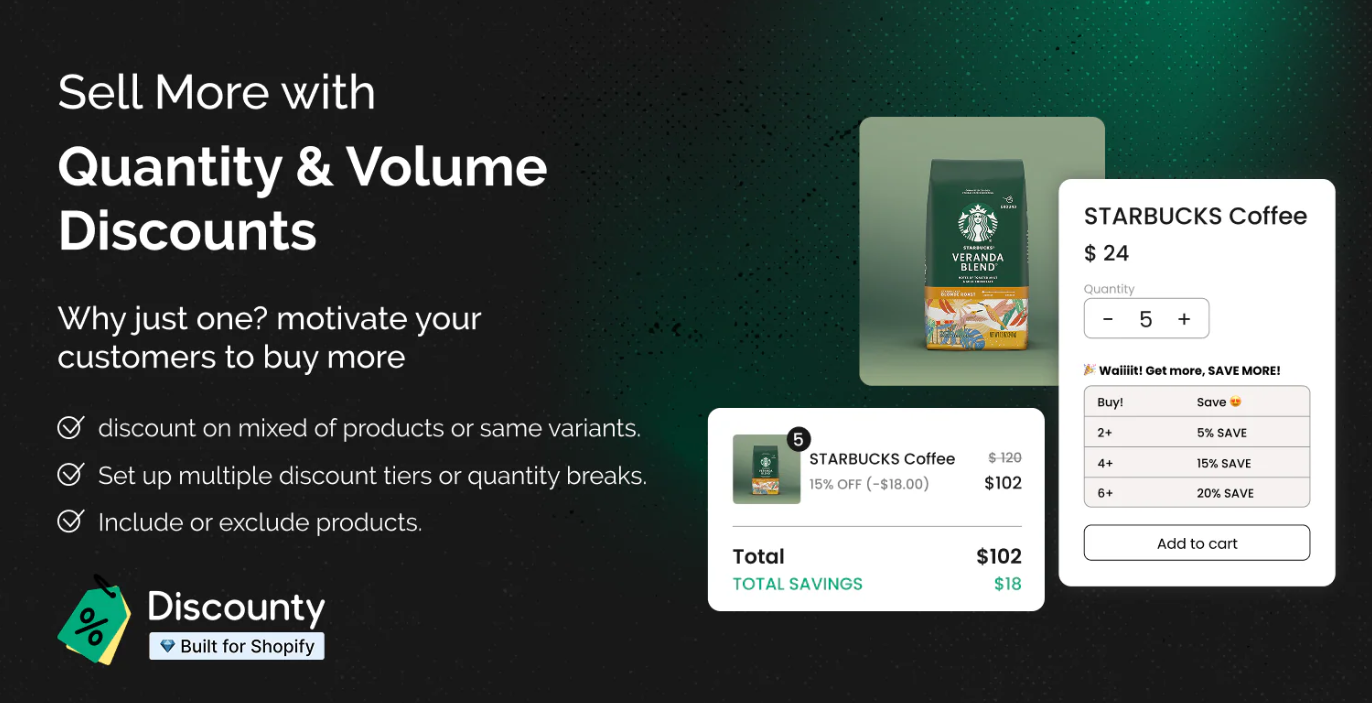 Discounty: Bulk Discount Sales