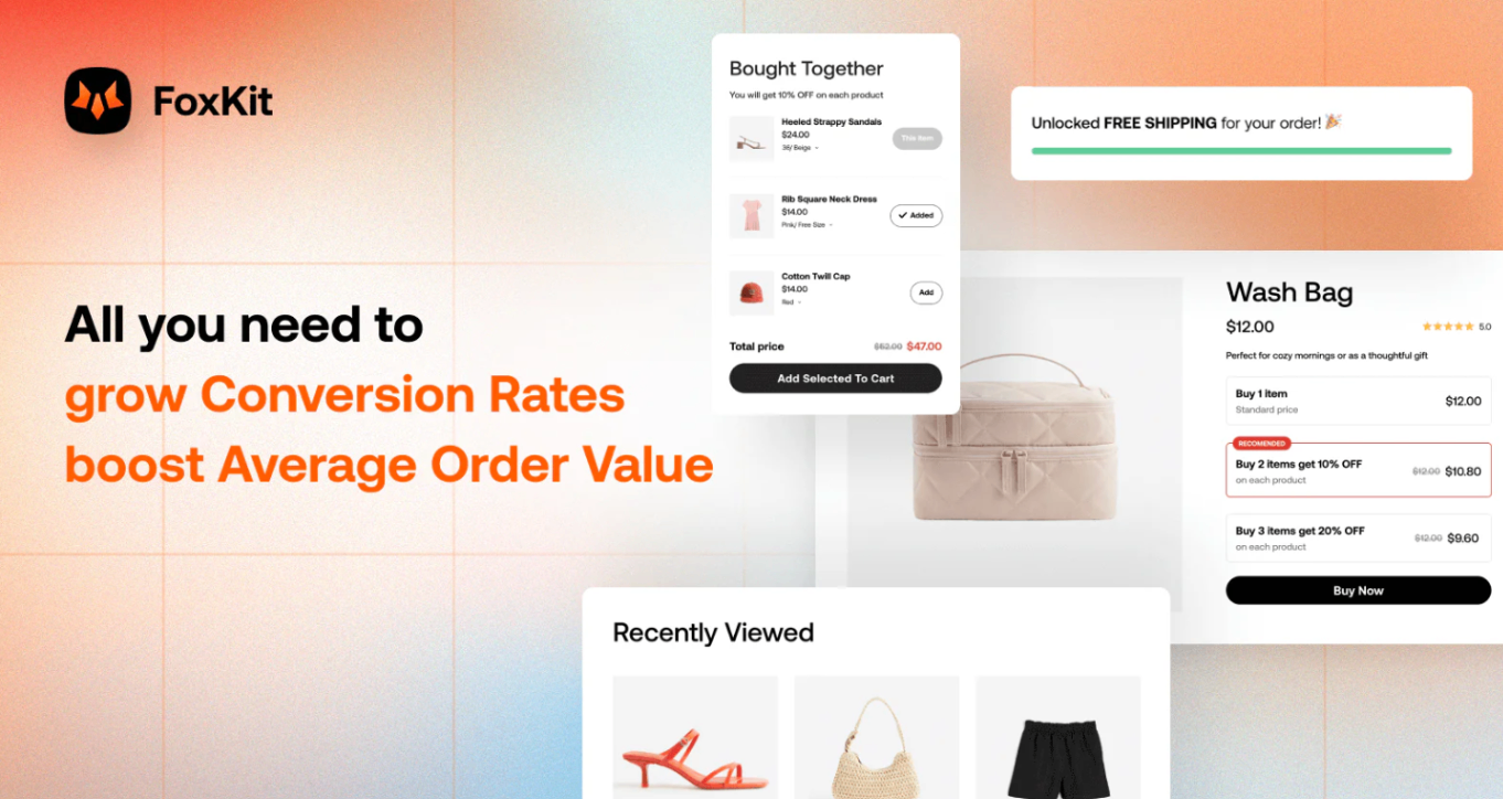FoxKit AIO Upsell Cross Sell