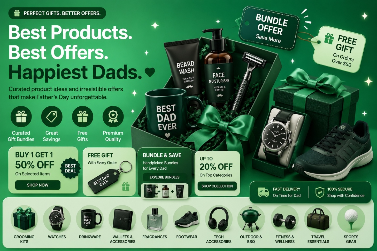 Father’s Day Product & Offer Ideas
