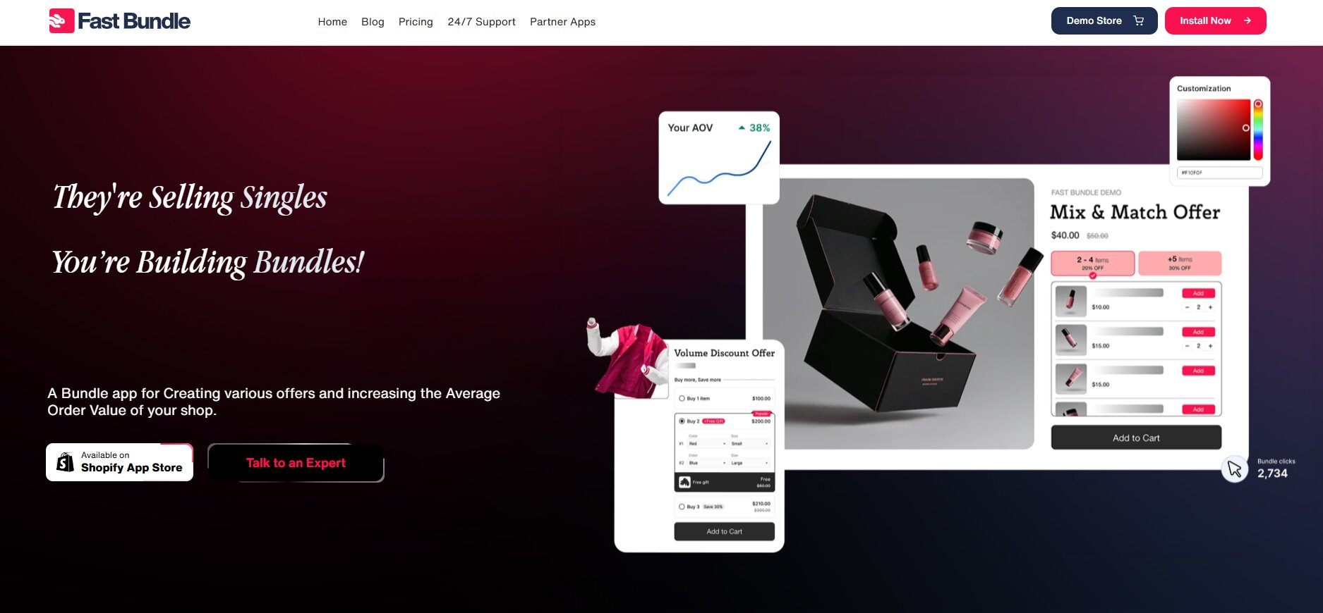 Screenshot of FastBundle