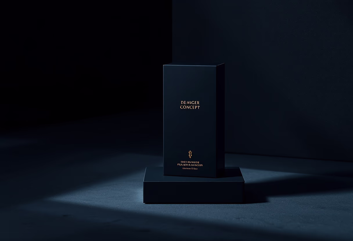 image of a packaging design for a graphic design studio