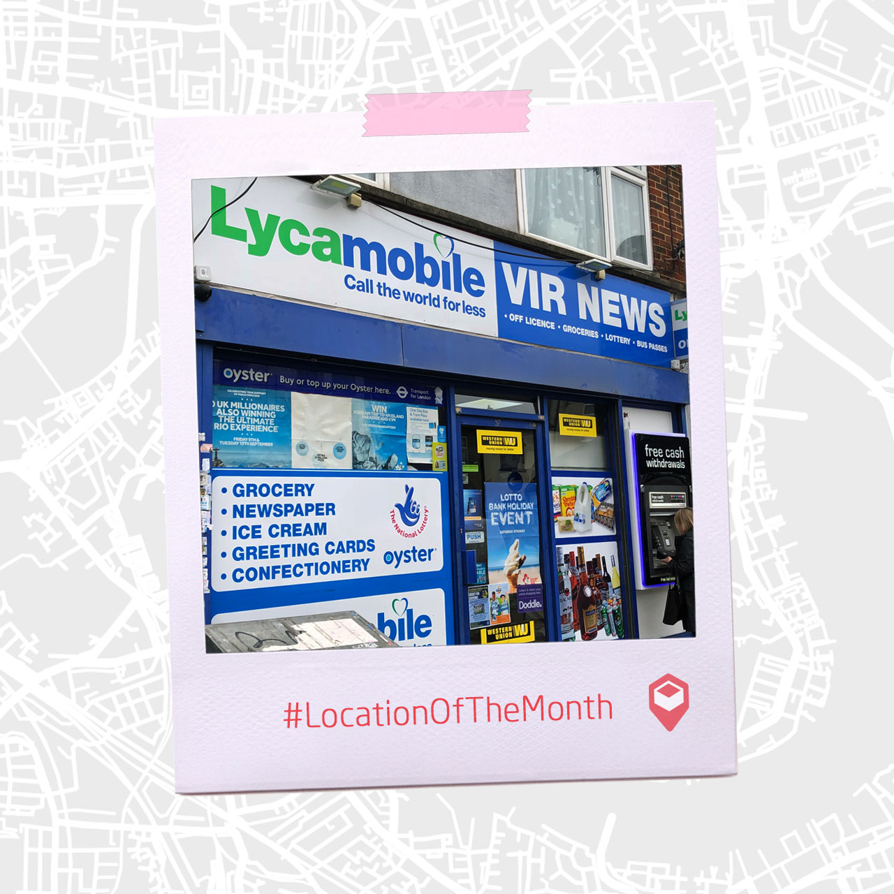 Location of the Month Shop front design