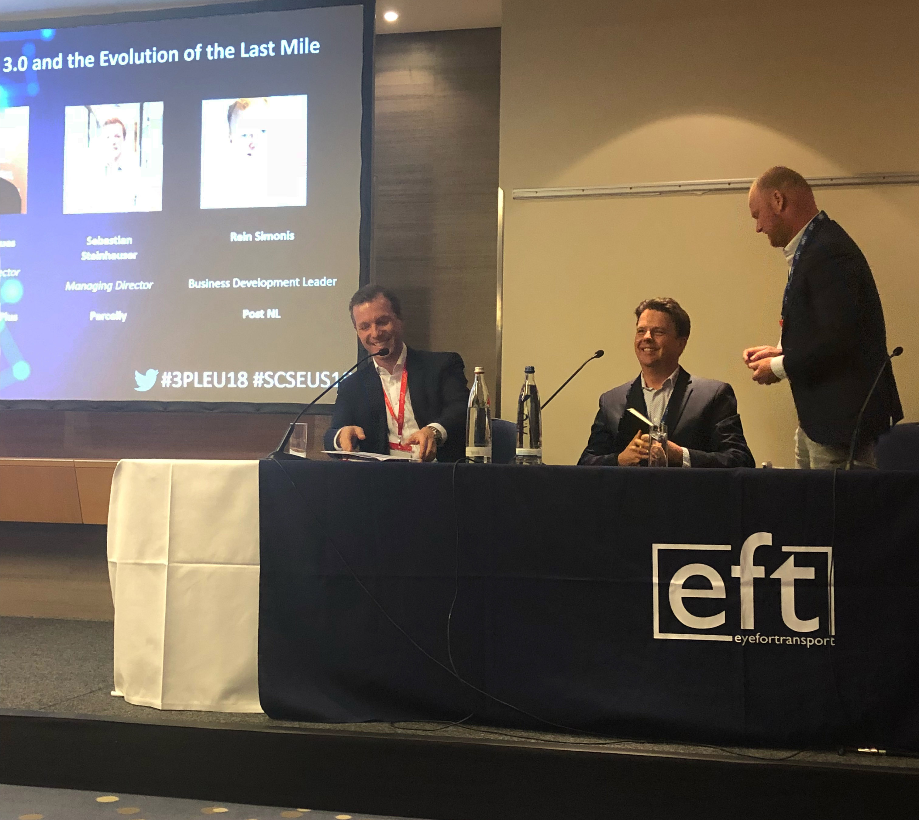 Parcelly at 3PL Supply Chain Summit Sebastian Steinhauser on panel