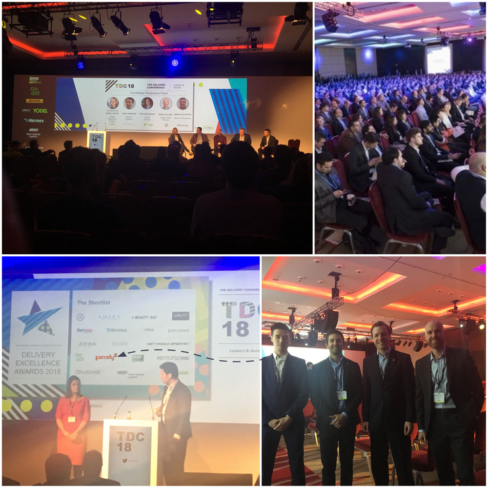 Parcelly TDC The Delivery Excellence Awards powered by MetaPack 2018