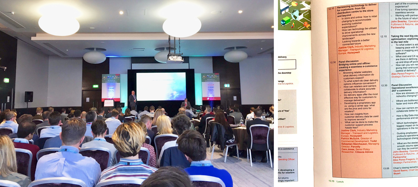 Future of E Commerce Delivery Conference image collage