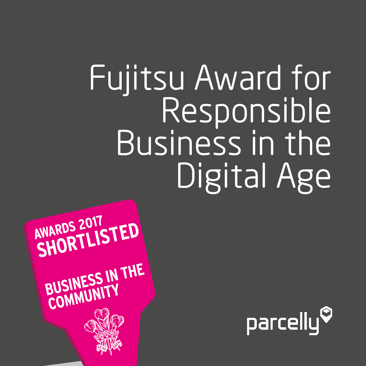 Parcelly Shortlisted BITC Awards 2017 The Prince's Trust Fujitsu