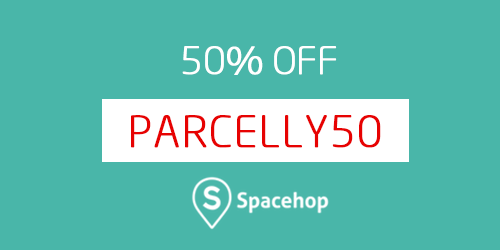 SpaceHop Parcelly voucher