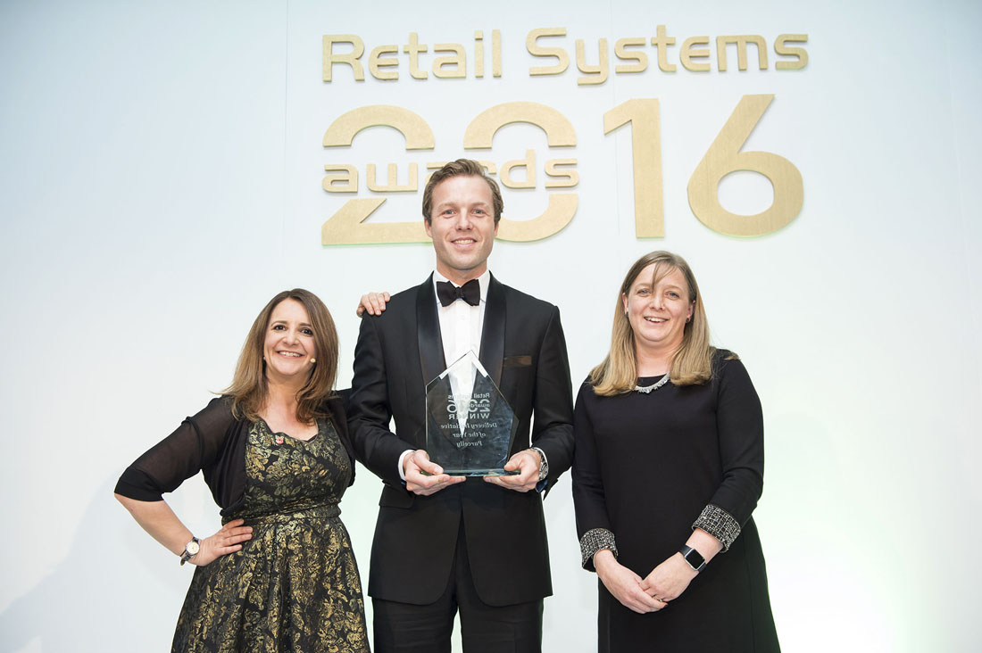 Parcelly Delivery Initiative of the Year. CEO Sebastian Steinhauser