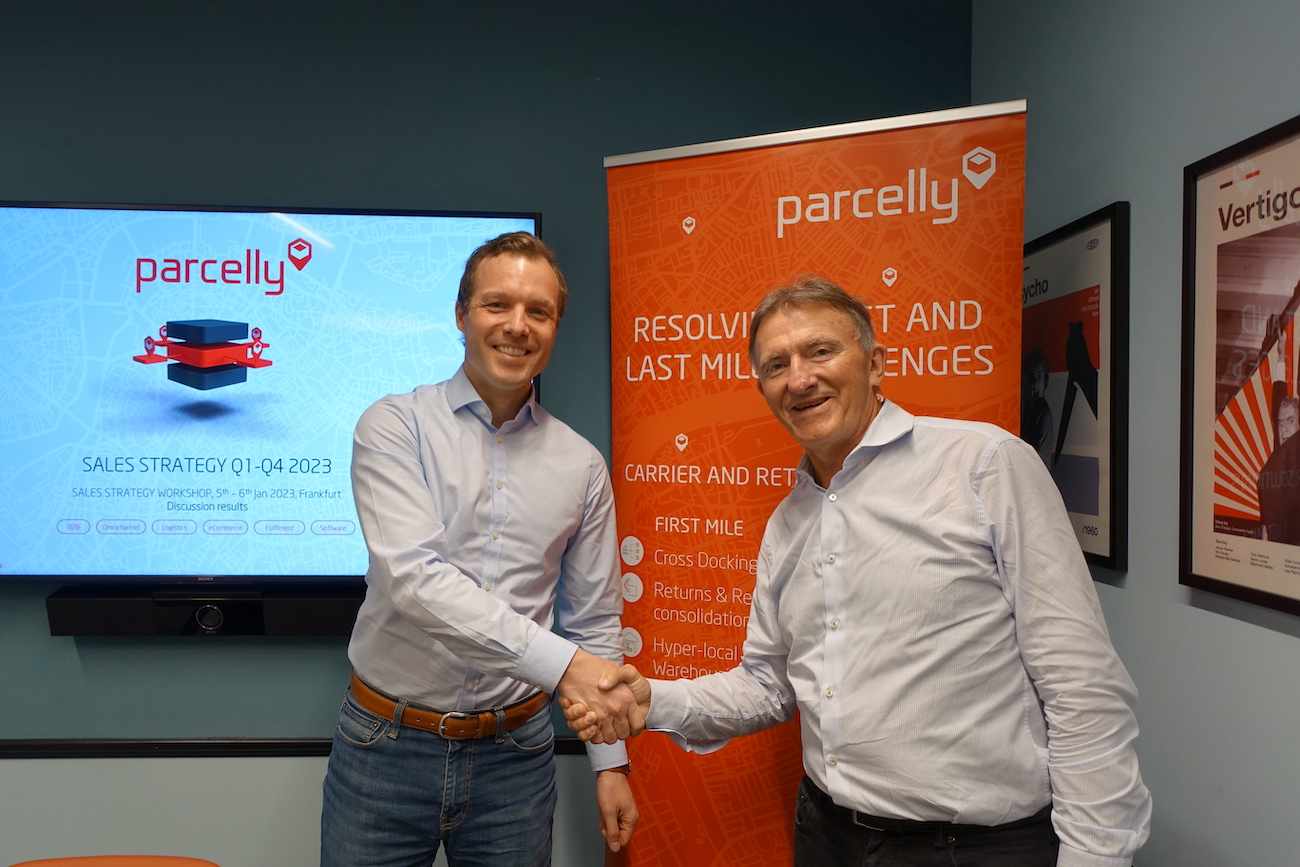Parcelly_Chairman_Ken Allen_CEO_Sebastian Steinhauser_FEB2023