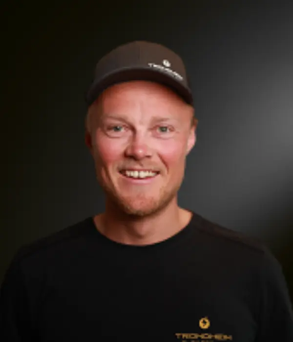 Montør Håvard Almås hos Trondheim Elektro