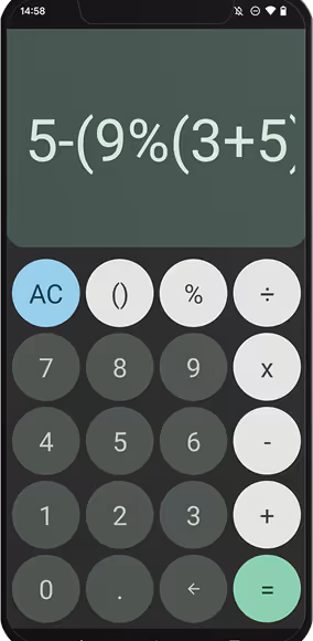 Six modern black smartphones with blank gray screens arranged overlapping with green light beneath them.
