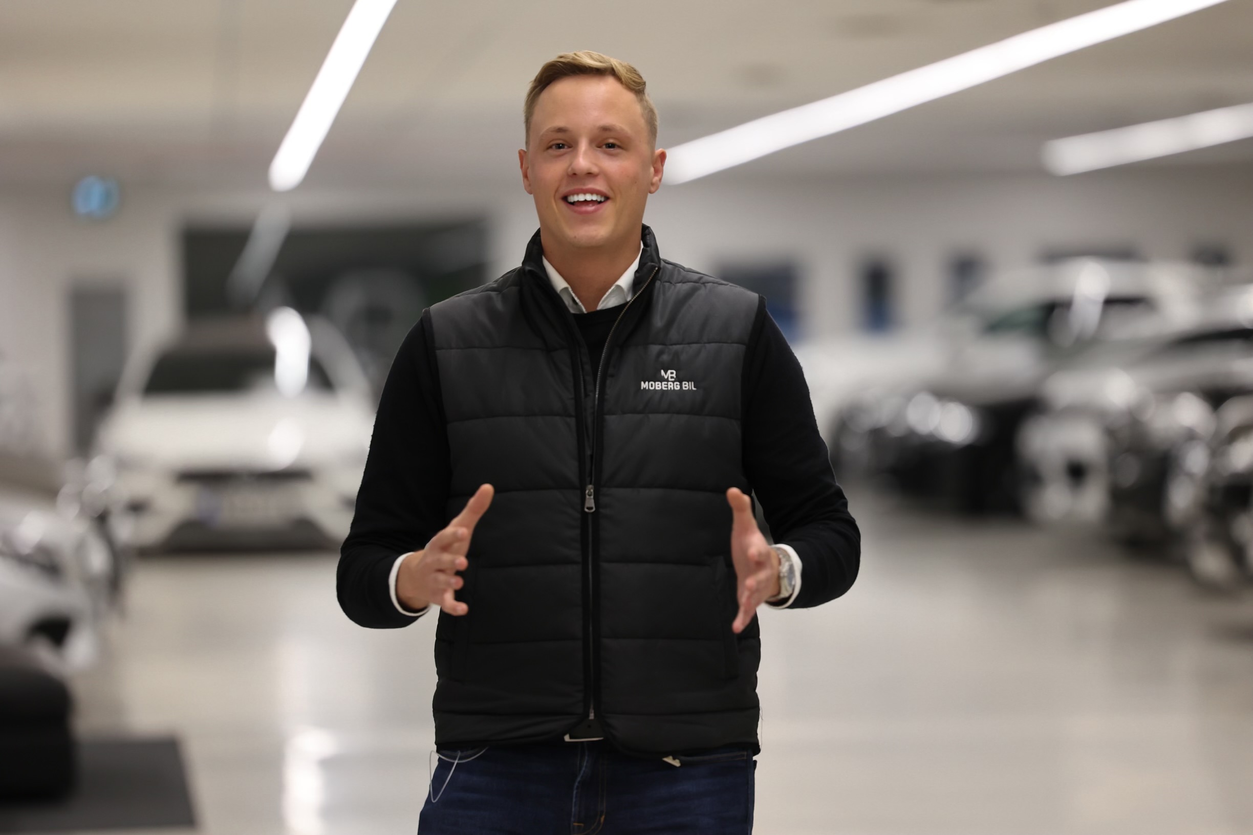 image of vehicles in showroom