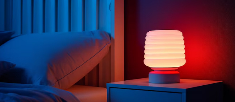 A Beatiful Bed Room Light