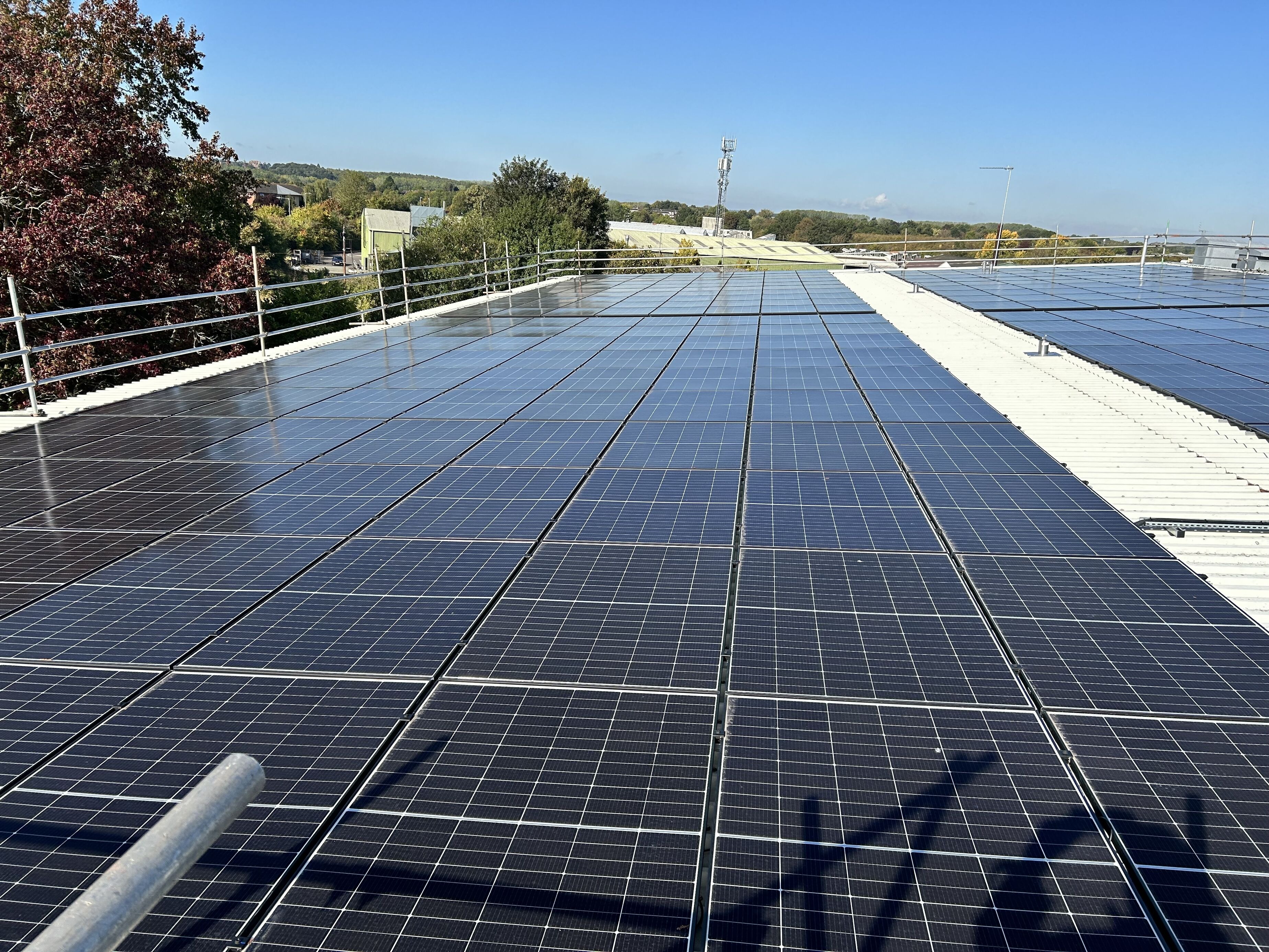 image of clean energy installations