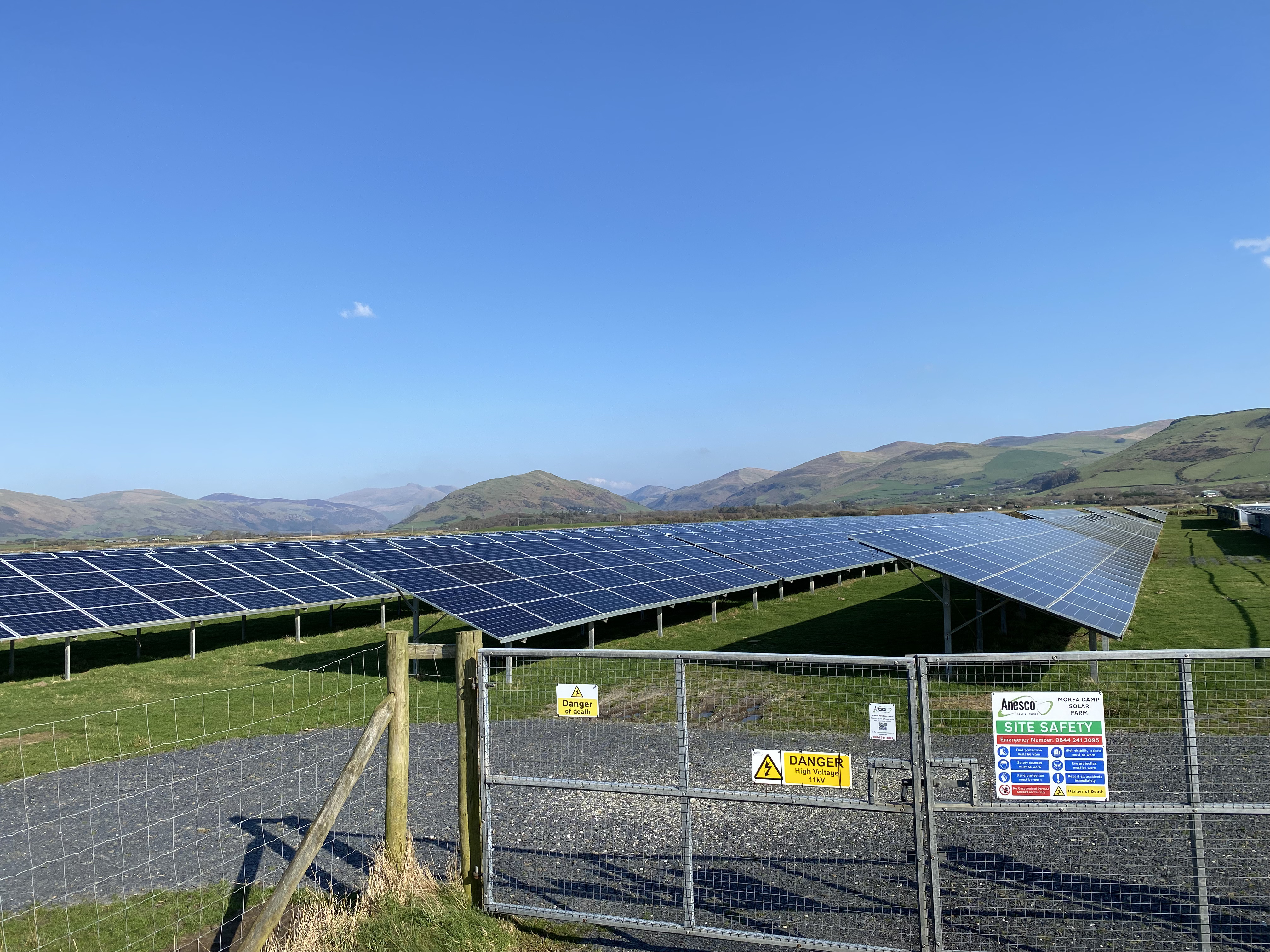 image of clean energy installations