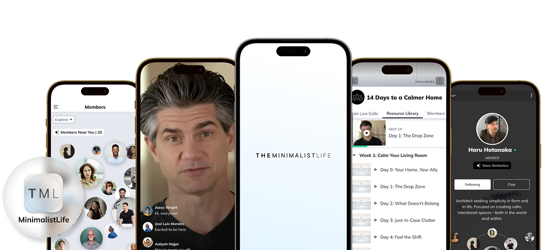 The MinimalistLife App on Mobile