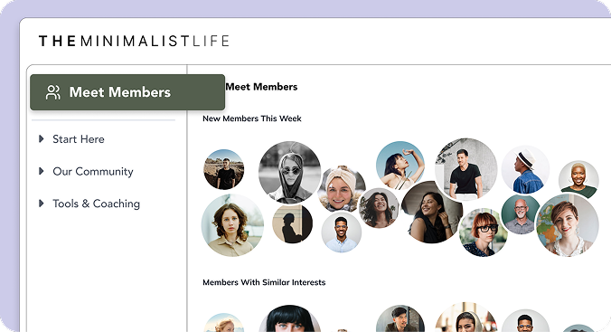 A screen shot of a group of people.