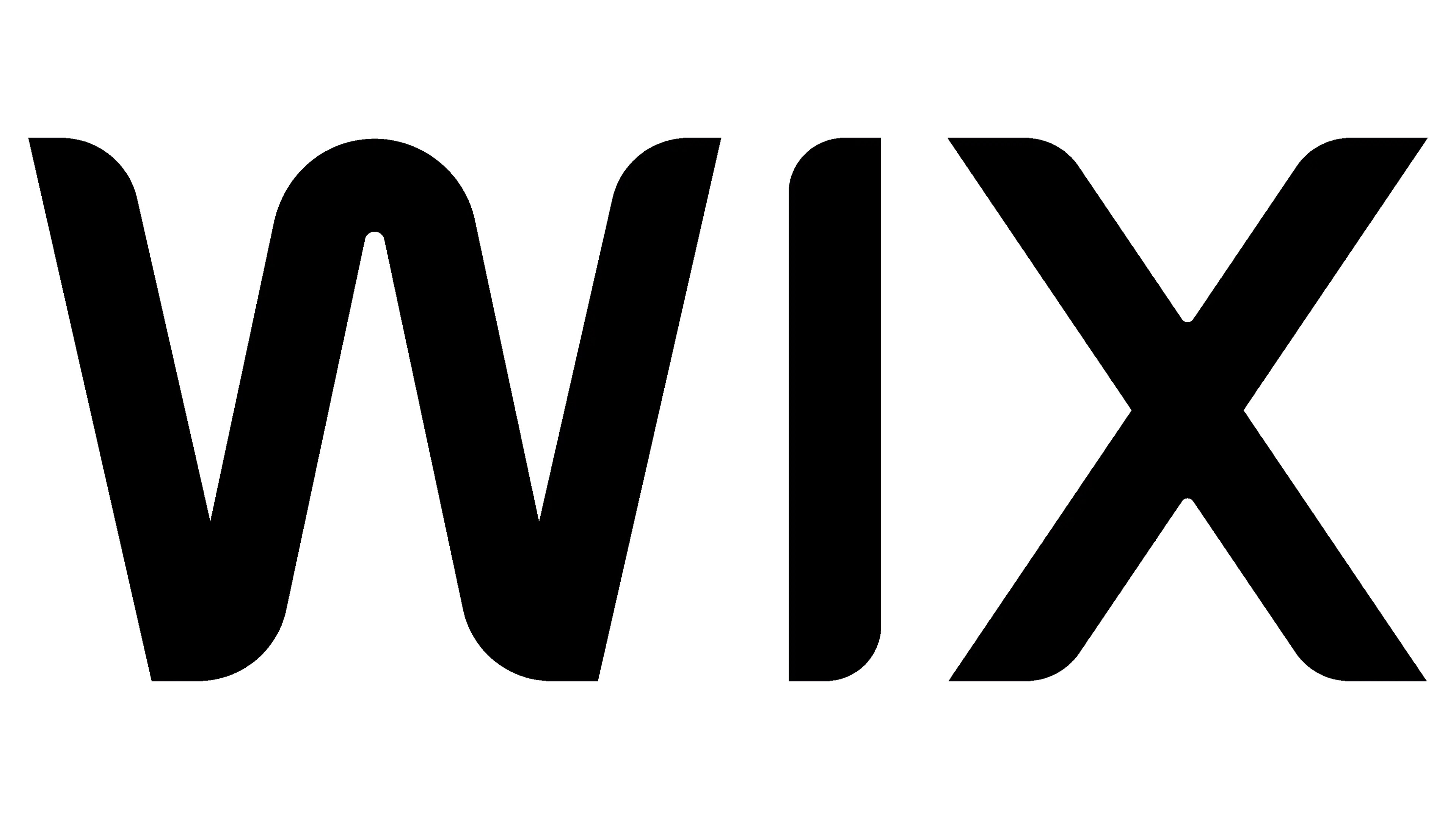 Wix company logo in bold black uppercase letters.