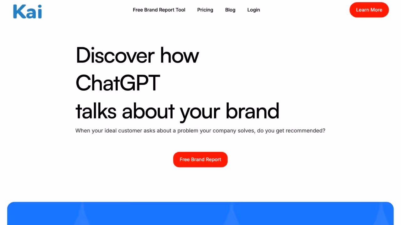 Kai Footprint AI mention-tracking software
