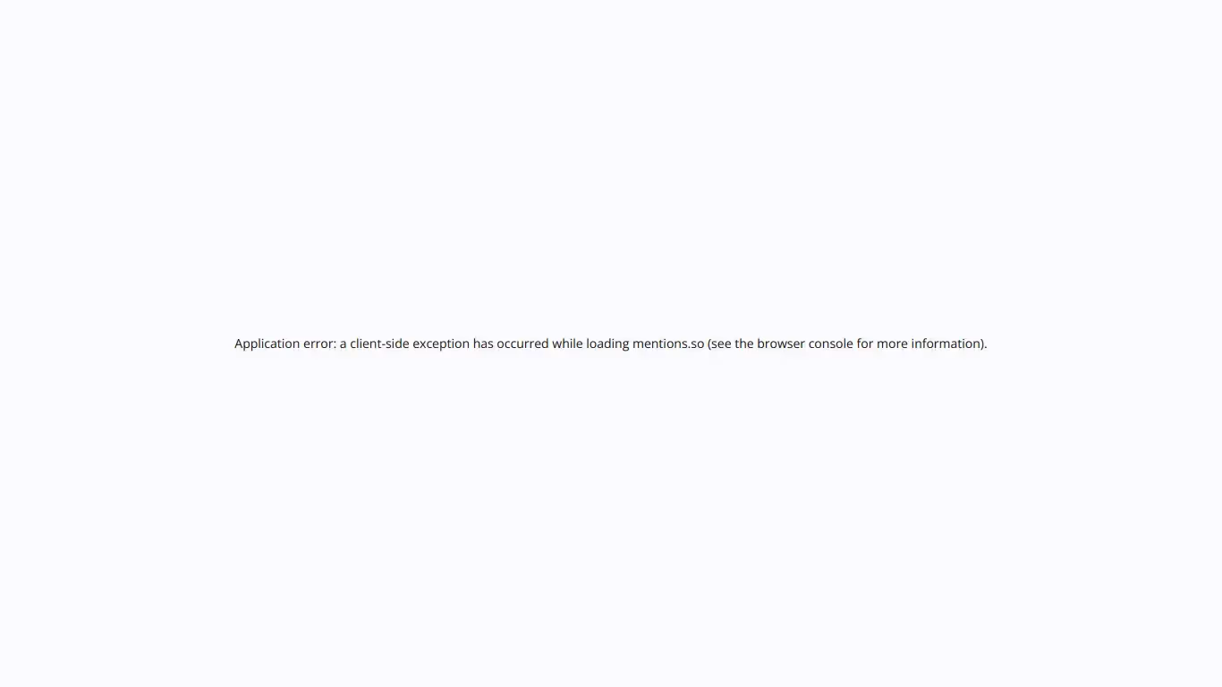 Mentions software website