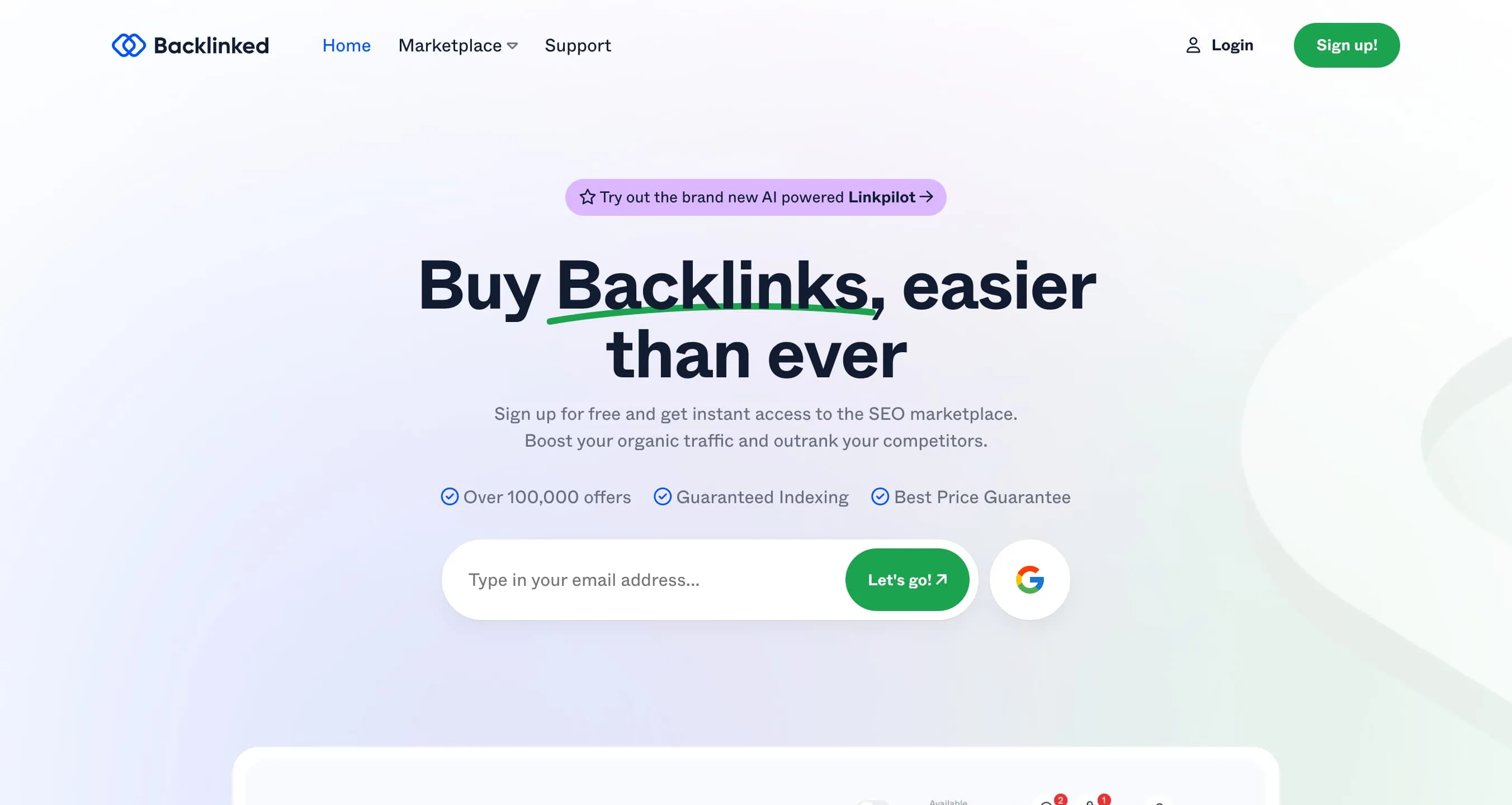 Backlinked plateforme de netlinking