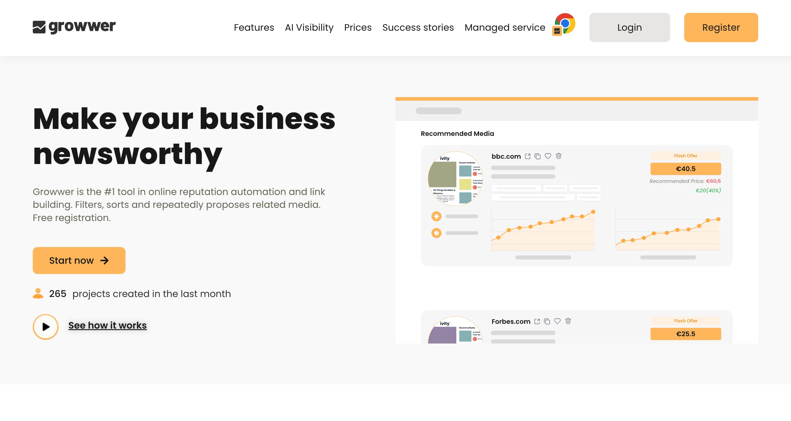 Growwer plateforme de netlinking