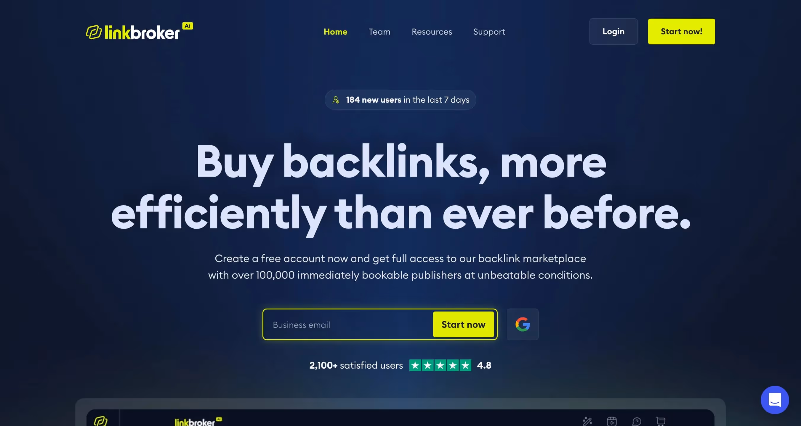 Linkbroker link building platform
