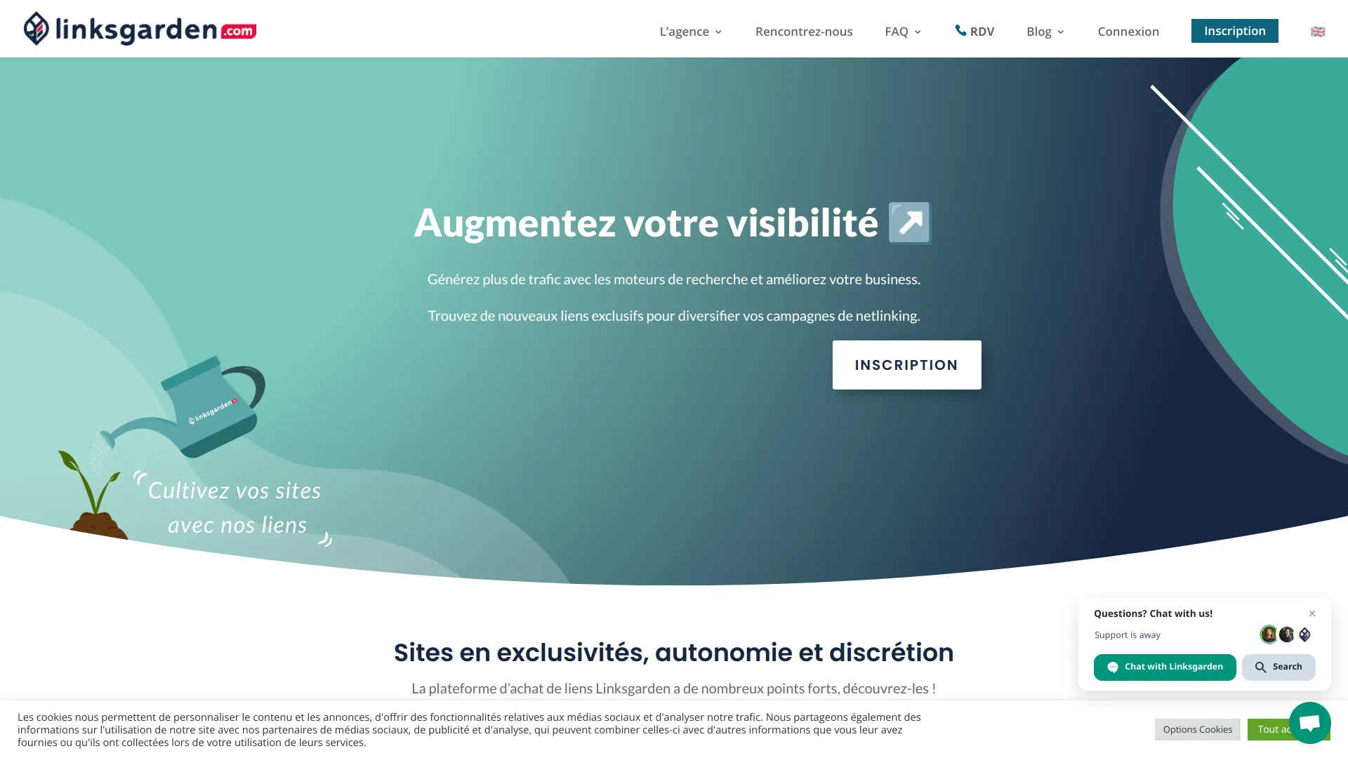 Linksgarden plateforme de netlinking