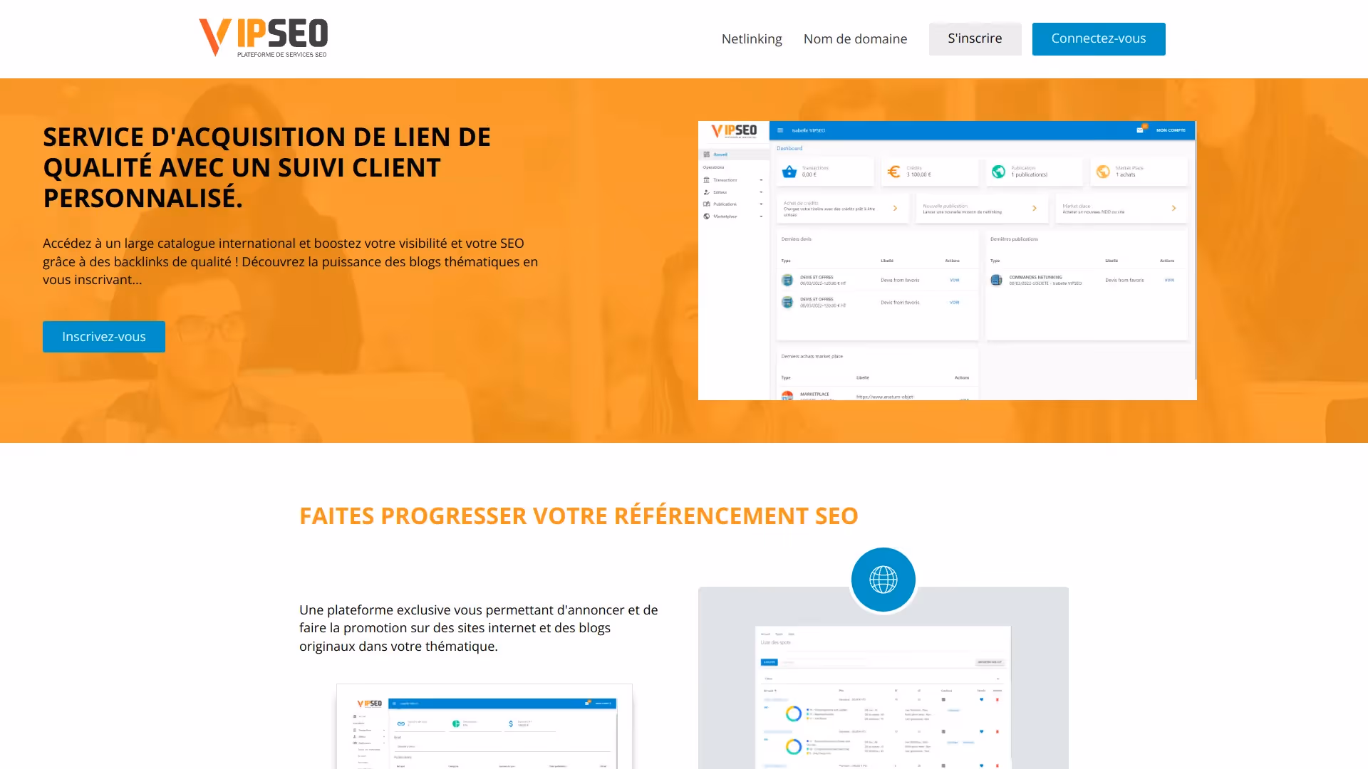 VIPSEO link building platform