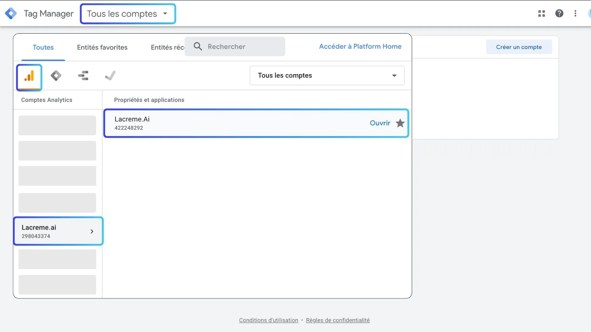 Access your Google Analytics via Tag Manager