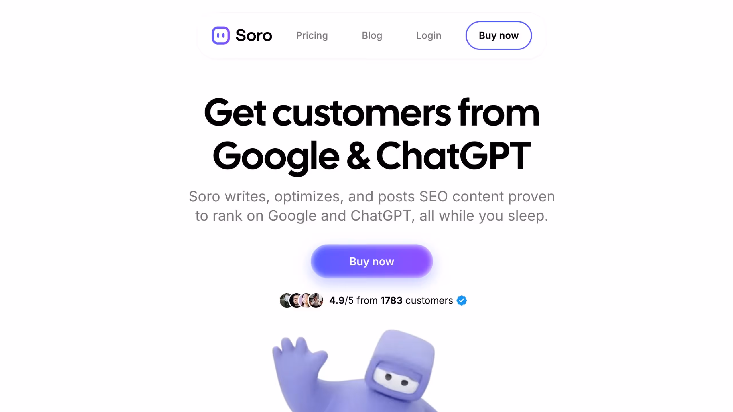 Soro software website