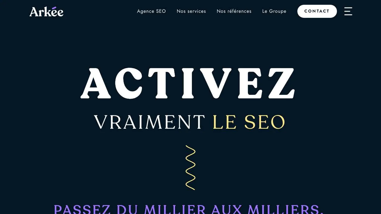 Startseite der Website der SEO-Agentur 99digital
