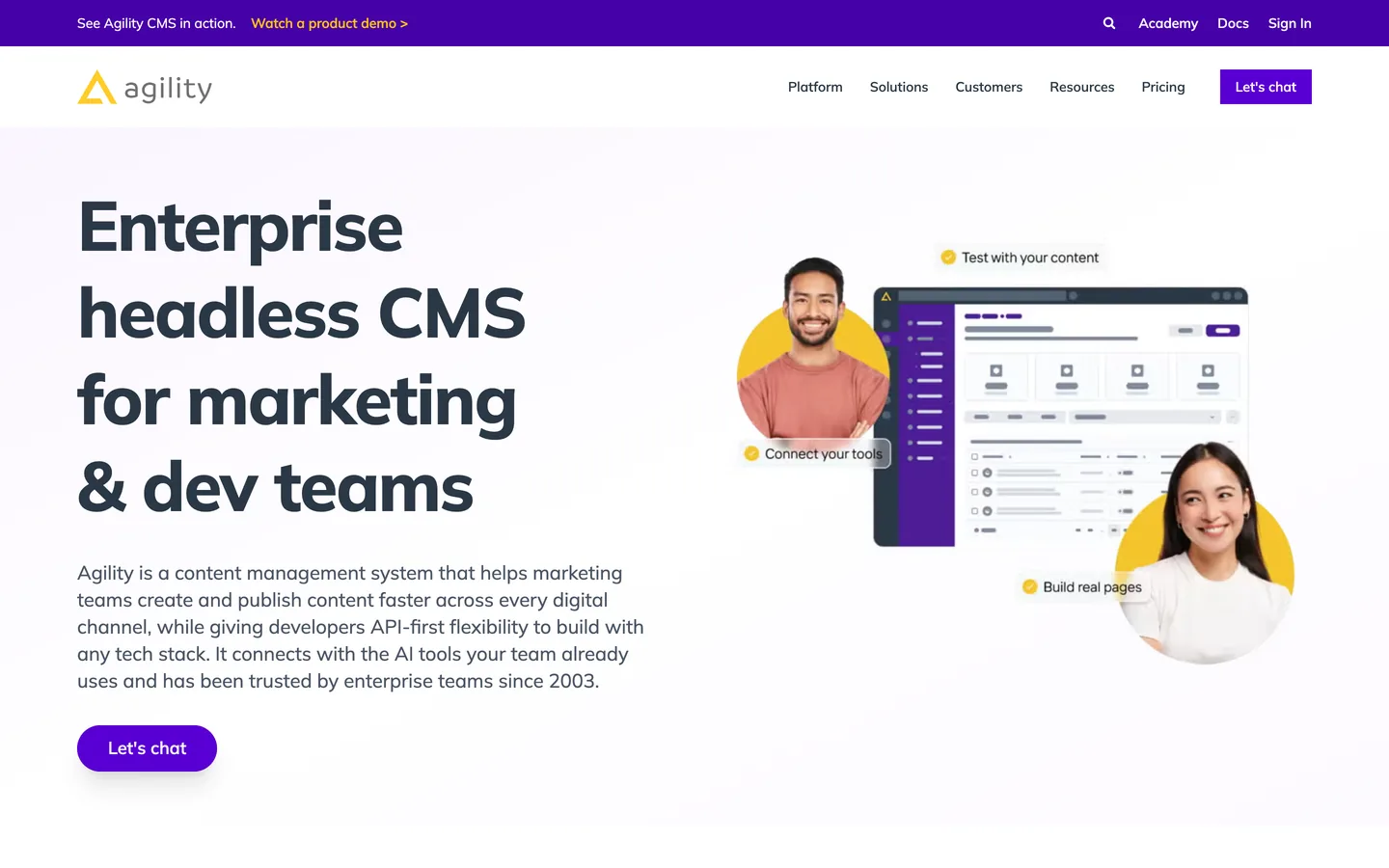 Agility CMS