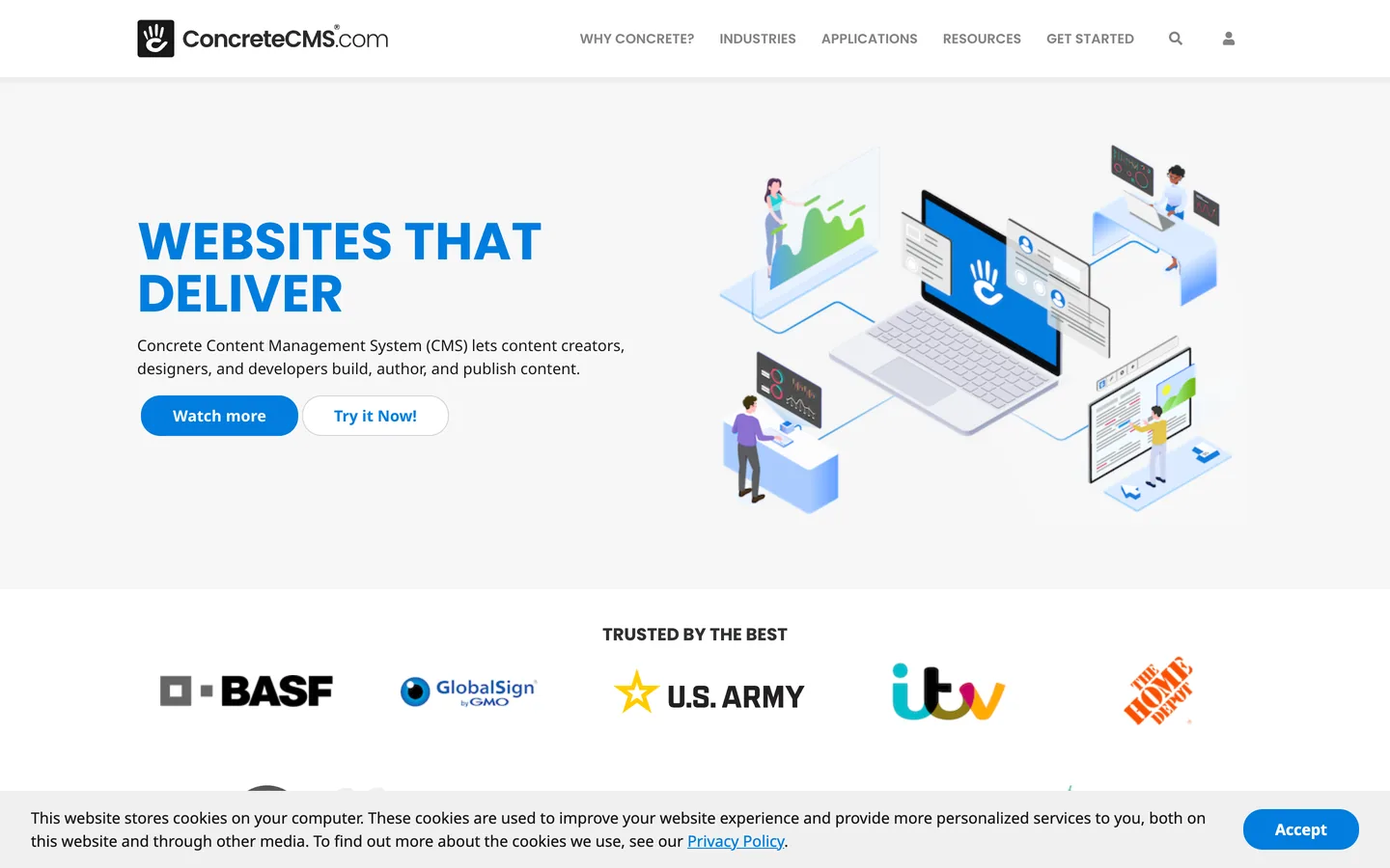 Concrete CMS