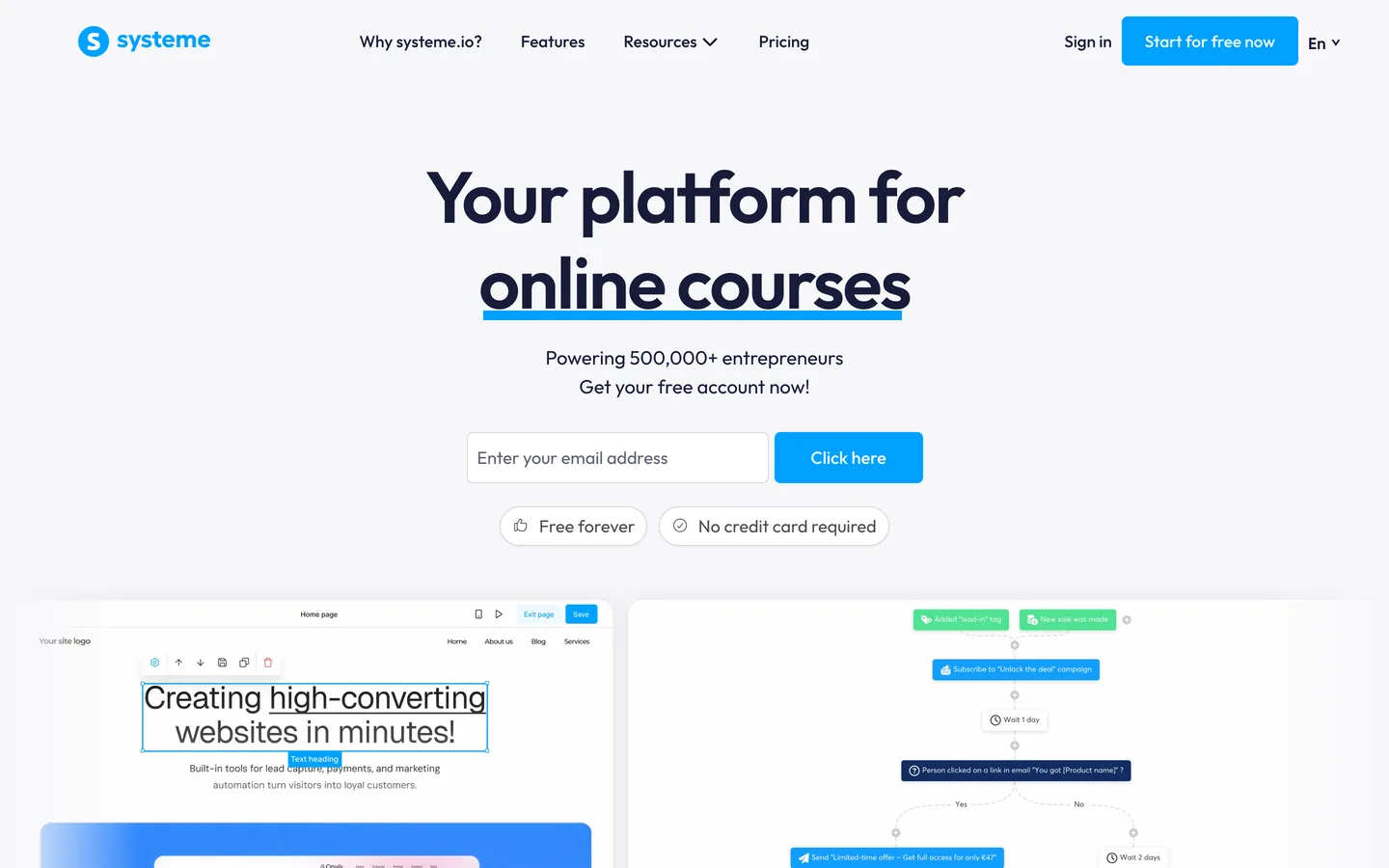 Como tornar seu site Systeme.io amigável para SEO e visível para os motores de busca IA