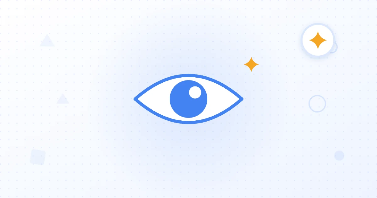 Ilustração do conceito Visual Search