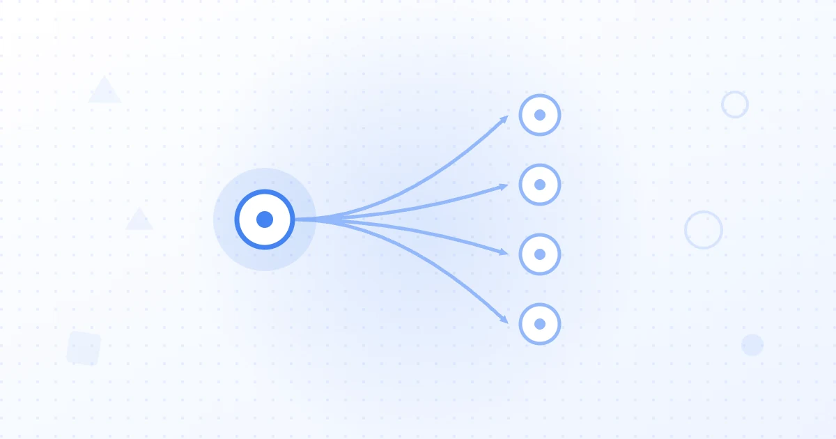 Ilustração do conceito Query Fanout