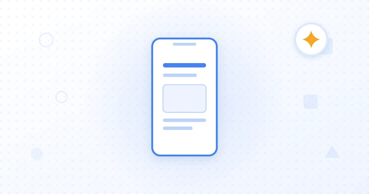 Illustration of an iPhone showing Apple Intelligence features like writing tools, an enhanced Siri, and visual intelligence in action.