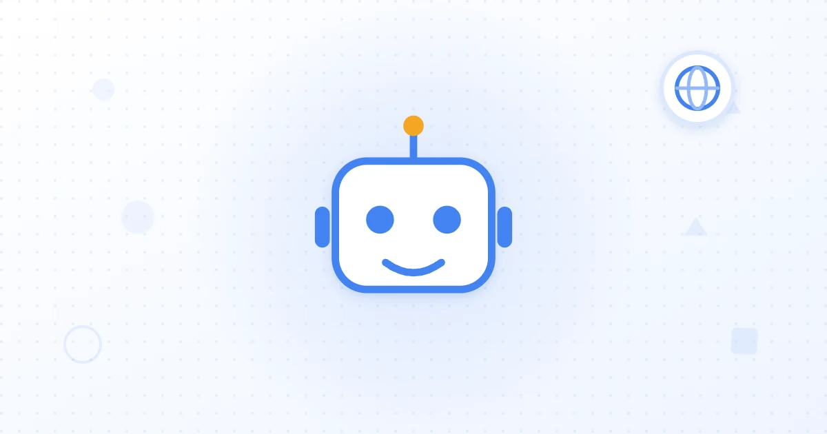 Illustration of the Meta AI assistant answering a question inside a WhatsApp, Instagram, and Facebook interface.