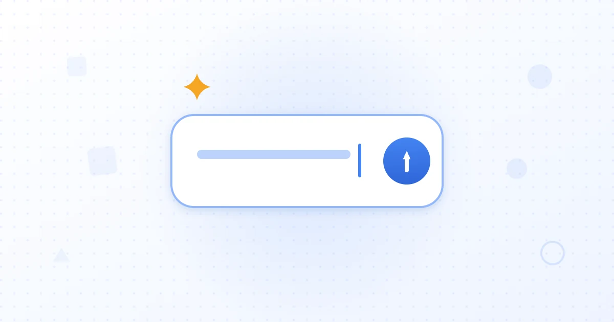 Split illustration contrasting a traditional list of blue links on one side with a single synthesized AI search answer and citations on the other.