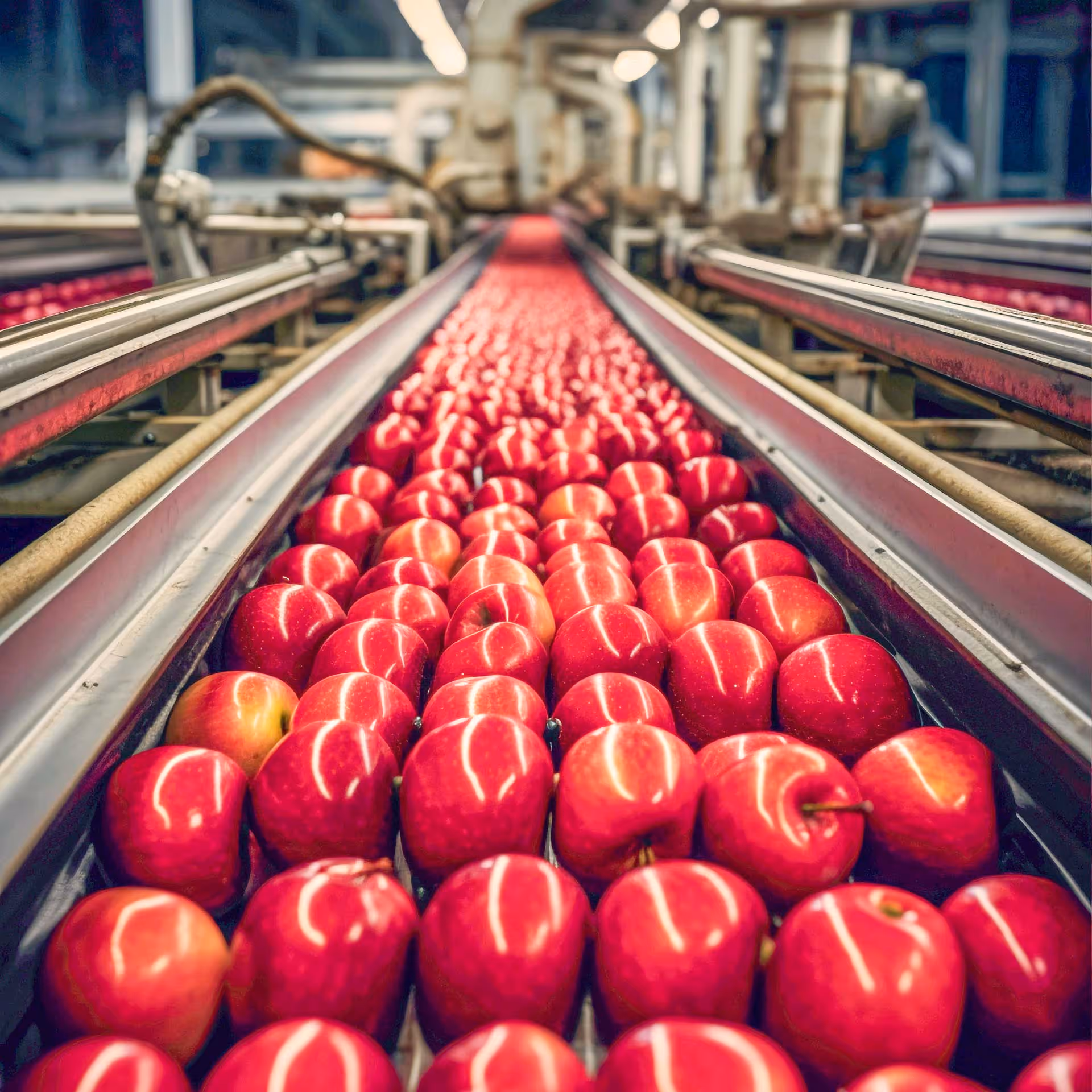 apples in industry environment