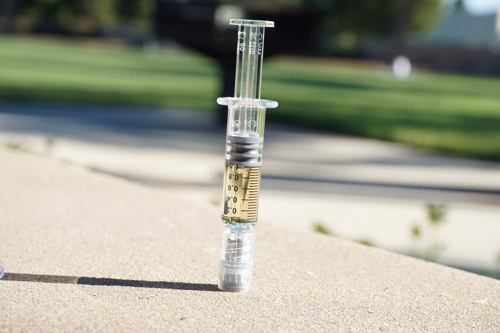 glass syringe