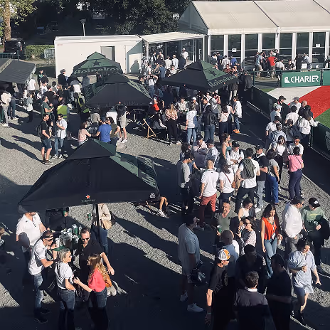 Vue d’ensemble d’une soirée événementielle organisée au Stade Nantais.