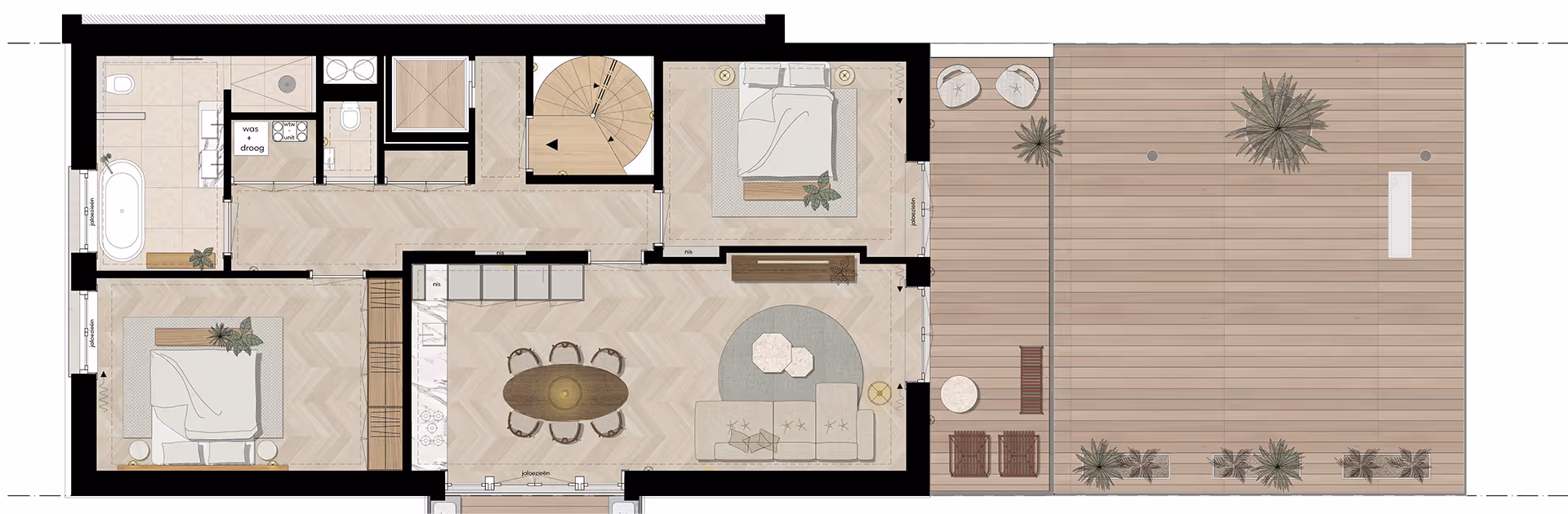 Plattegrond verdieping 1
