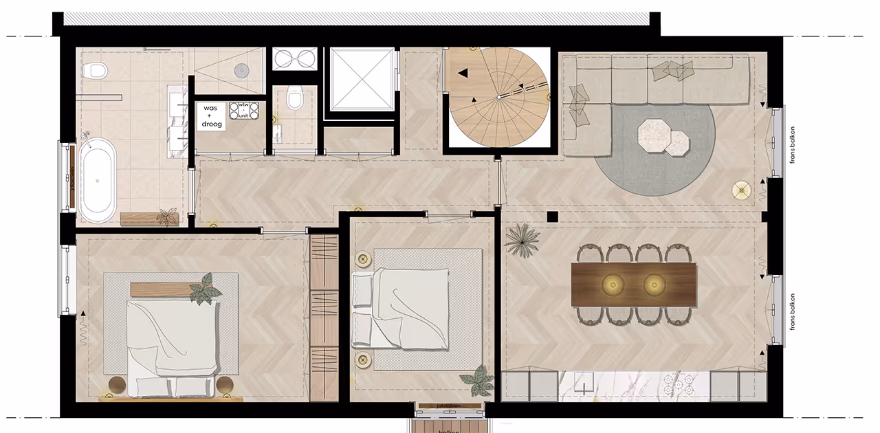 Plattegrond verdieping 2